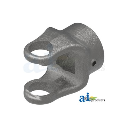 A & I Products Square Bore Implement Yoke (w/ Set Screw) 3" x2" x4" A-804-0616